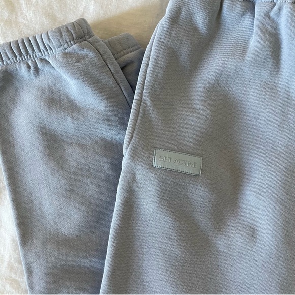 Set Active Baby Blue Hoodie and Sweatpants Set - Picture 6 of 7